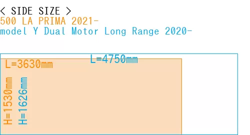 #500 LA PRIMA 2021- + model Y Dual Motor Long Range 2020-